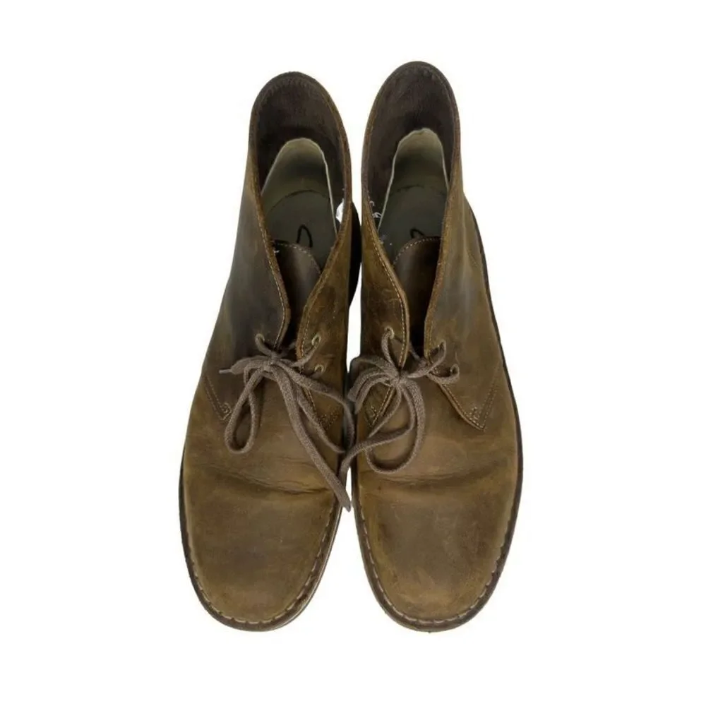 Clark’s Chukka Desert Brown Leather Boots 15522 Size 11